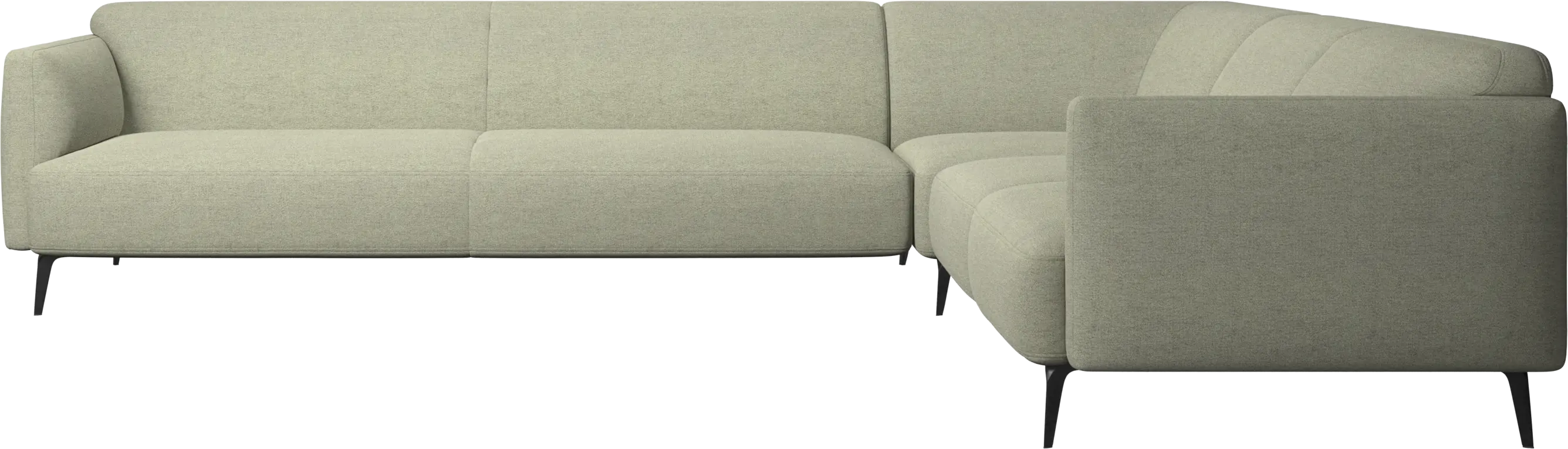 L字型ソファ | デザインを見る - グリーン | ボーコンセプト